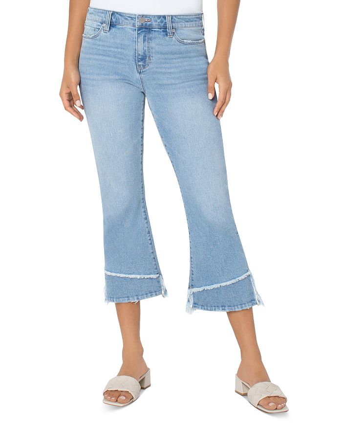 Liverpool Los Angeles Hannah Cropped Flare Jeans in Stinson ...