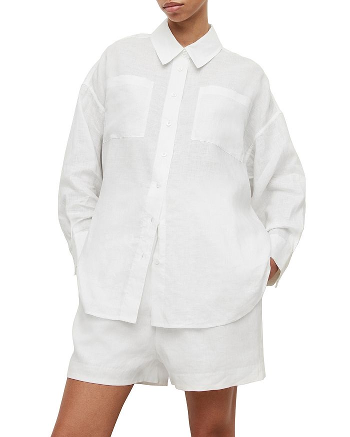 ALLSAINTS - Inez Linen Shirt