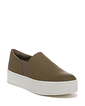 VINCE WARREN PLATFORM SLIP-ON SNEAKERS