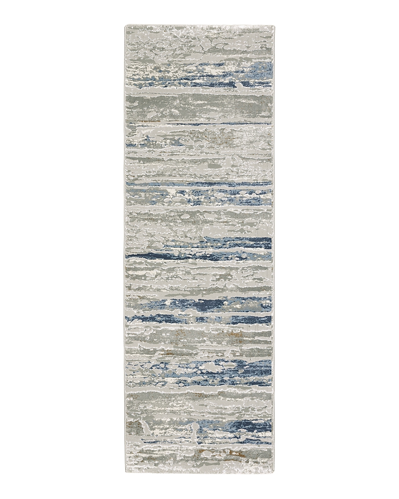 Oriental Weavers Easton 012e3 Runner Area Rug, 2'3 X 7'6 In Gray