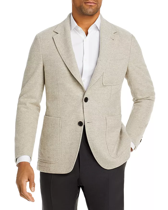 Canali Nuvola Wool & Cashmere Soft Construction Regular Fit Sport Coat