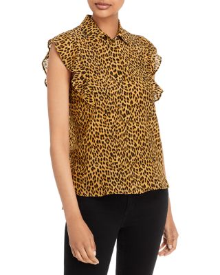 Marella - Palco Silk Leopard Print Blouse
