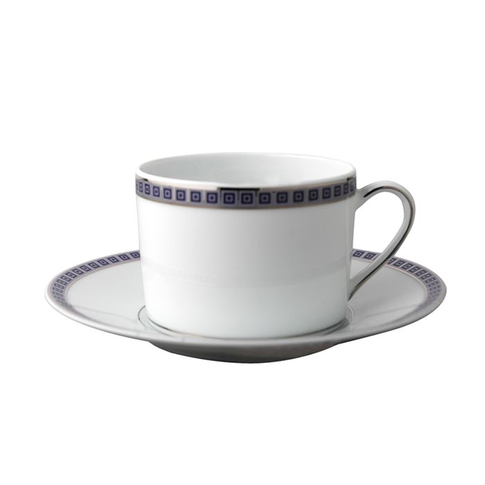 Bernardaud Athena Tea Cup In Platinum Navy