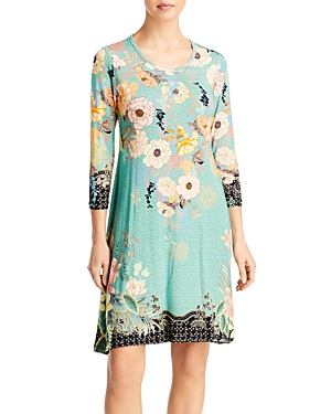 Johnny Was Millay Floral Print Swing Dress