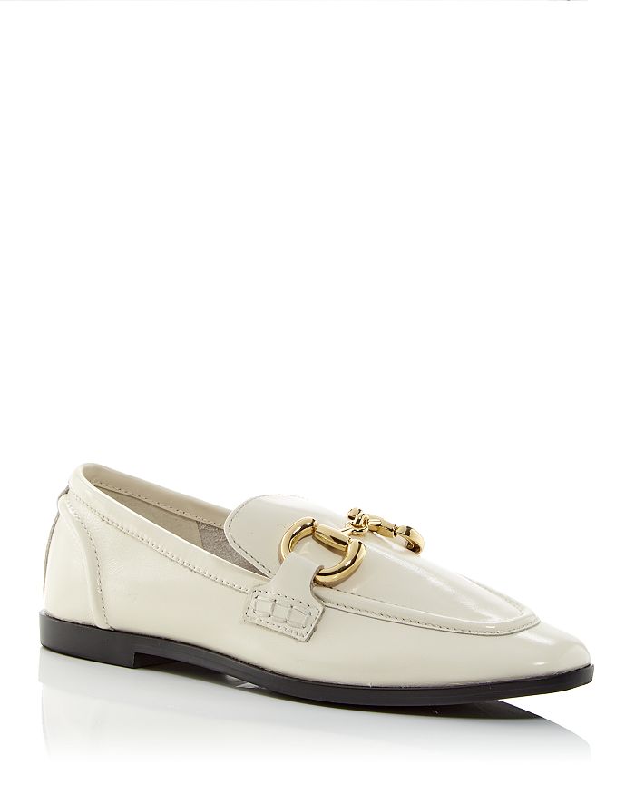 Jeffrey Campbell Women's Apron Toe Loafers In Ivory/gold