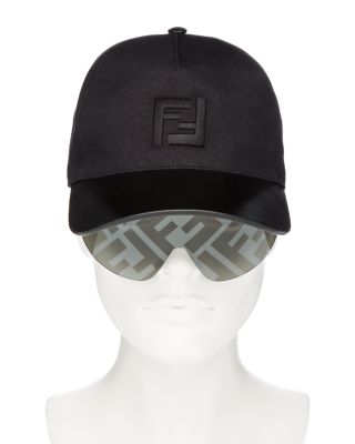 Fendi Baseball Cap Mask Sunglasses, 160mm | Bloomingdale's