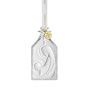 Waterford Nativity Ornament In White