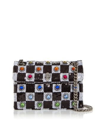 kurt geiger checkered bag