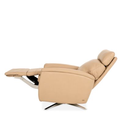 Gordon Leather Power Swivel Recliner
