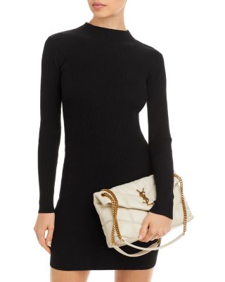 Puffer Small Convertible Shoulder Bag in Nappa Leather