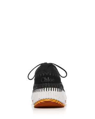 Women's Nama Woven Platform Low Top Sneakers