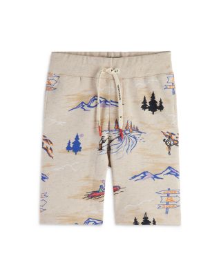 Soda Boys' Allover Printed Sweat Shorts 
