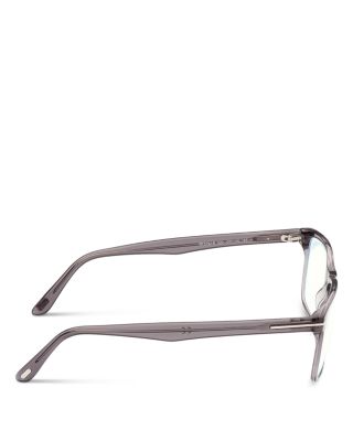 Men&#39;s Square Blue Light Glasses, 55mm