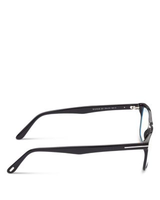 Men's Square Blue Light Glasses, 55mm