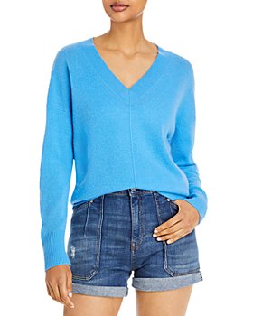 AQUA - Cashmere V-Neck Sweater - 100% Exclusive