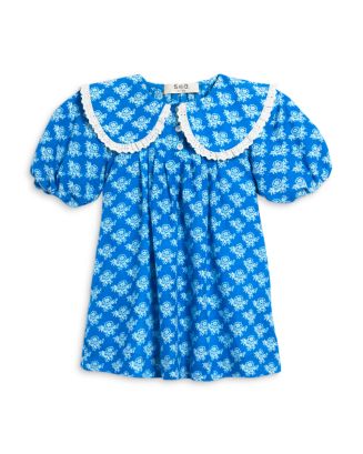 Bloomingdales Girls Clothing Dresses Puff Sleeve Dress Little Kid Big Kid Girls Annika Puff Sleeve Cotton Dress 