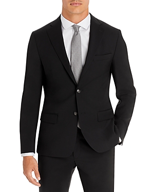 Robert Graham Solid Slim Fit Suit Jacket In Black