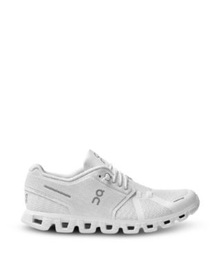 Men's Cloud 5 Low Top Sneakers in All White