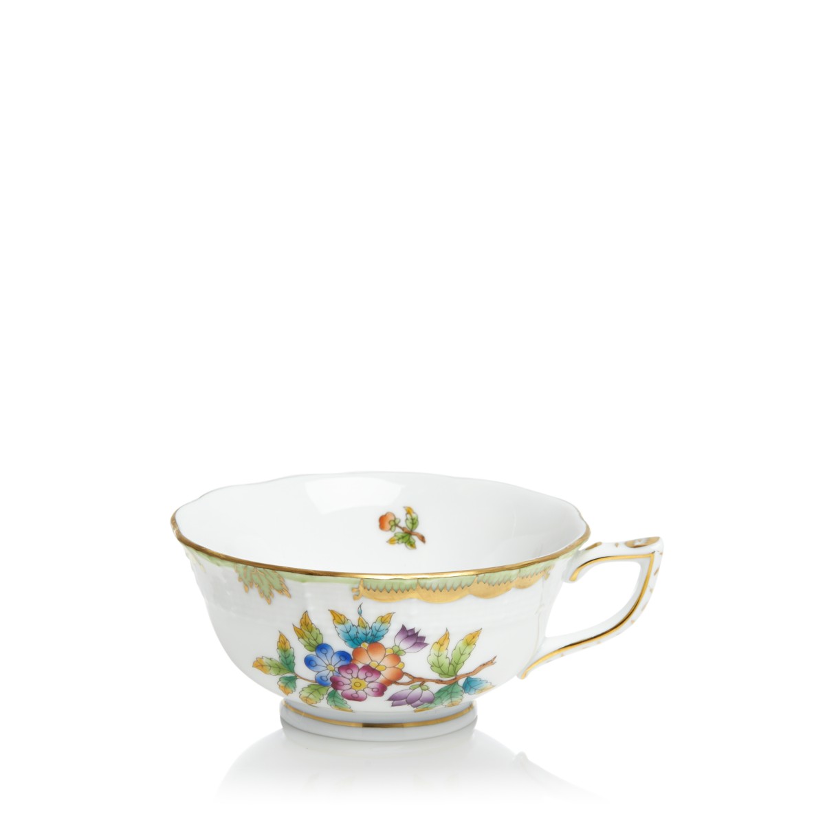 Herend Queen Victoria Tea Cup in Multi-Color