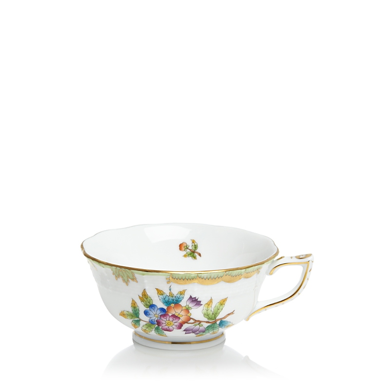 Herend Queen Victoria Tea Cup In Multi-color