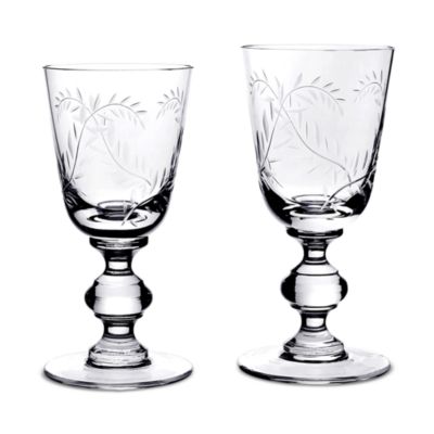 Country Jasmine Wine Glass
