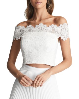 Reiss bardot top sale