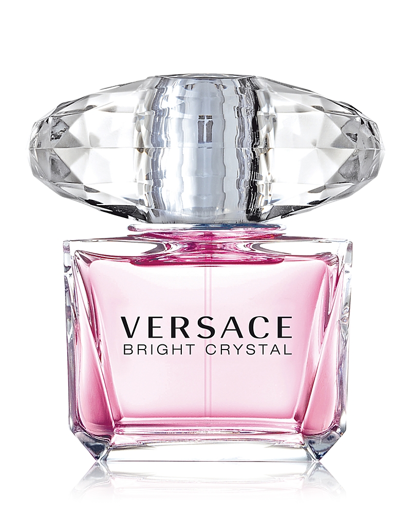 Versace Bright Crystal Eau De Toilette Spray 3 Oz. In Pink
