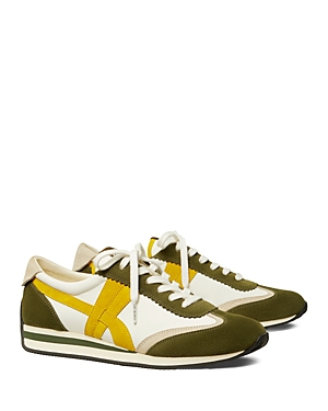 Tory Burch Women's Hank Lace Up Sneakers In New Ivory