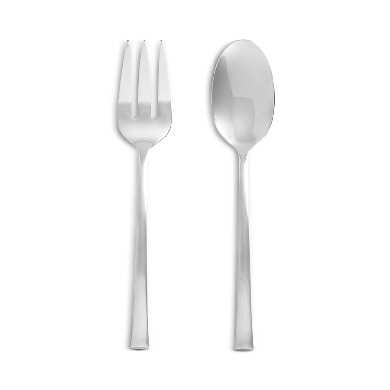 Nambe Taos 2-piece Serving Set In Gray