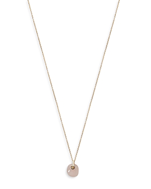 Argento Vivo Stone Pendant Necklace in 14K Gold Plated, 16