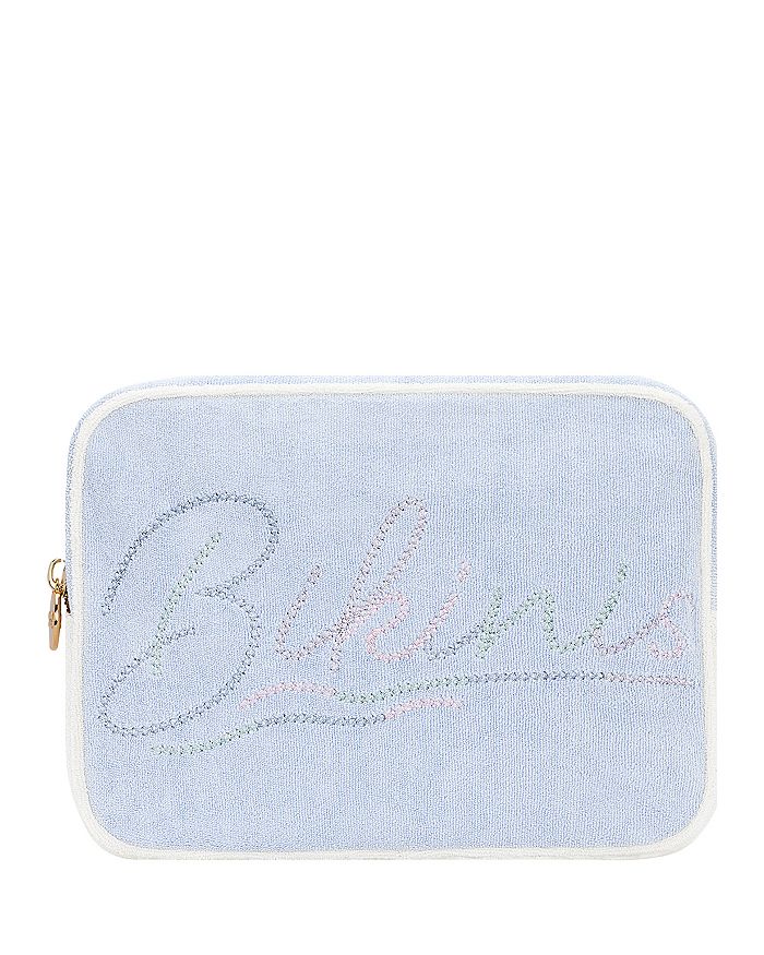 Stoney Clover Lane Embroidered Terry Large Pouch