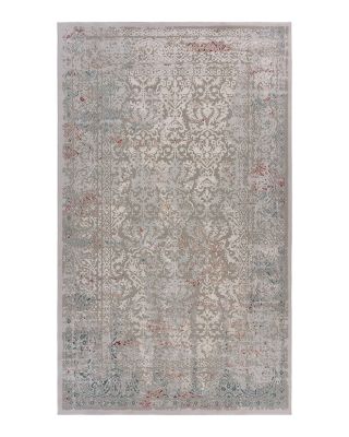 Lr Home Fantasia Neutral Distressed Area Rug, 5'3 x 7'6