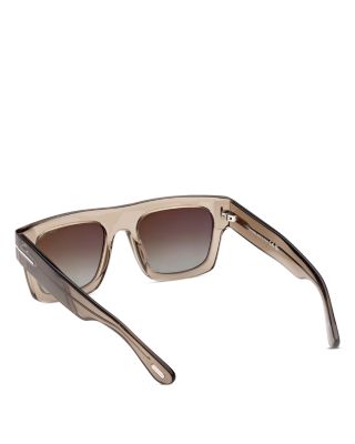  Fausto Geometric Sunglasses, 53mm