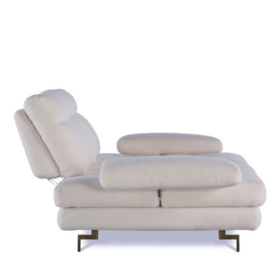 Sabrina Fabric Sofa, Metal Legs