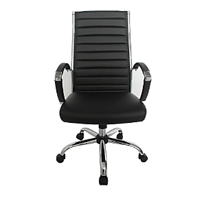 Furniture Of America Tioga Black High Back Height Adjustable Office Chair