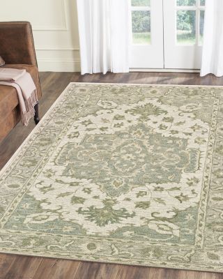 Imperial Sunrise Medallion Area Rug, 93" x 117"