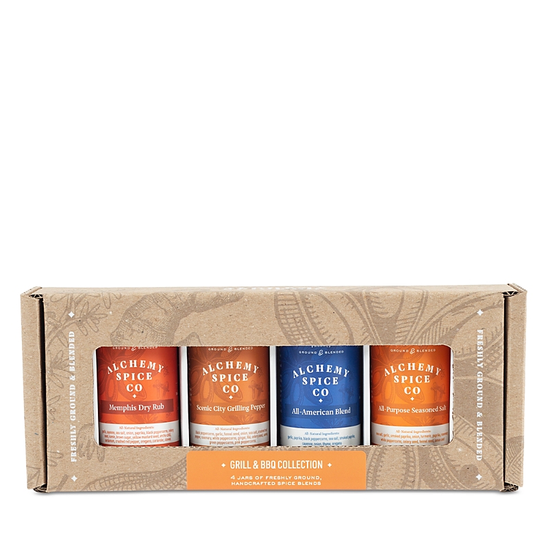 Alchemy Spice Co. Grill & Bbq Spice Blends, Set Of 4