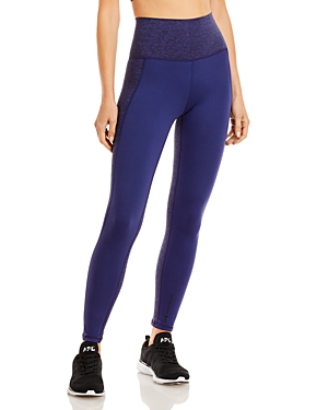 TEREZ COLOR BLOCKED HIGH WAIST LEGGINGS