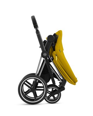 PRIAM 4 Stroller – Chrome Frame and Black Handle