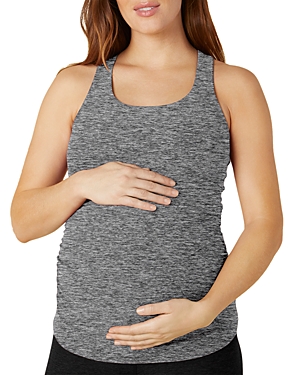BEYOND YOGA MATERNITY TRAVEL RACERBACK TANK