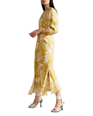 Ted Baker - Saraiy Printed Sarong Midi Dress
