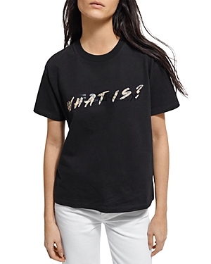The Kooples What Is Graphic Tee In Black