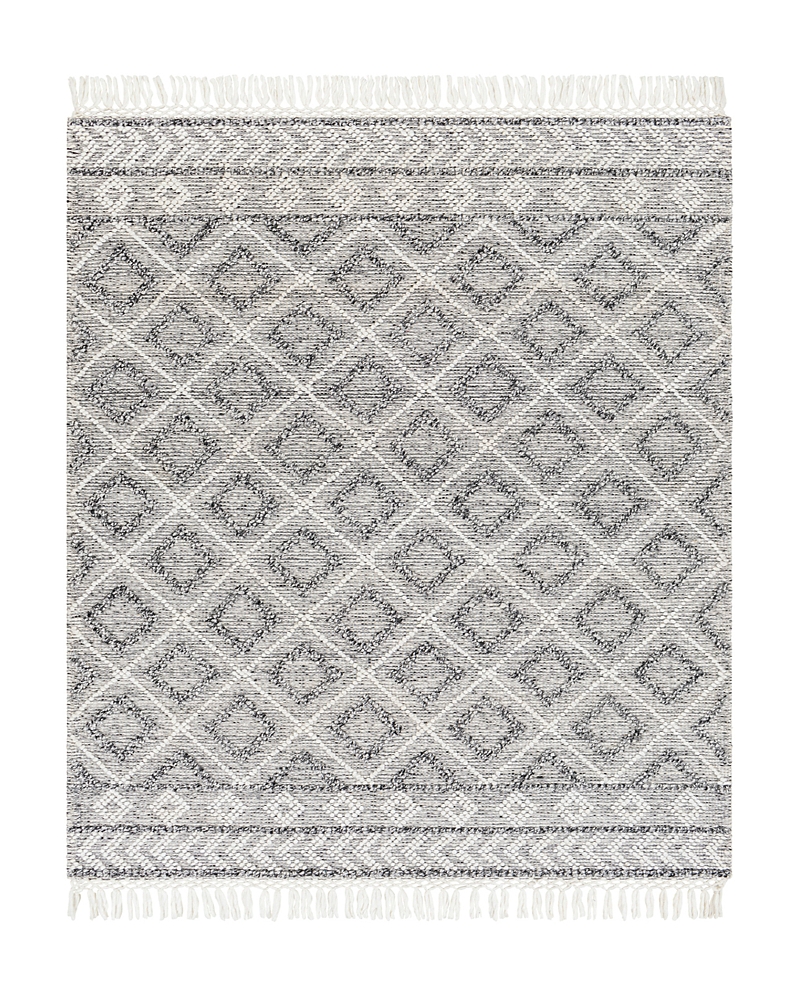 Surya Fleur Fle-2301 2'3" X 3'9" Outdoor Area Rug In Gray White