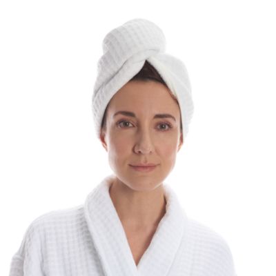Waffle Twist Hair Towel