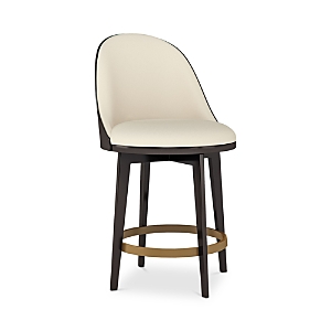 Caracole Another Round Counter Stool In Champagne Gold
