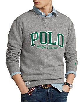 Polo Ralph Lauren - Cotton Blend Fleece Logo Appliqué Regular Fit Crewneck Sweatshirt