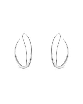 Georg Jensen Sterling Silver Offspring Threader Earrings