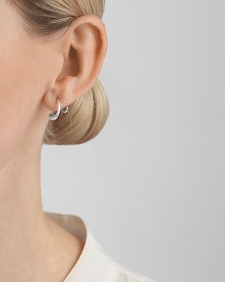 Sterling Silver Mercy Swirl Threader Earrings