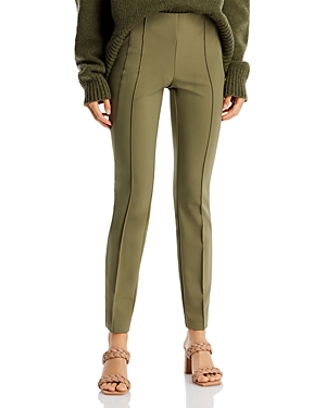 Lafayette 148 Acclaimed Stretch Gramercy Pants In Ficus
