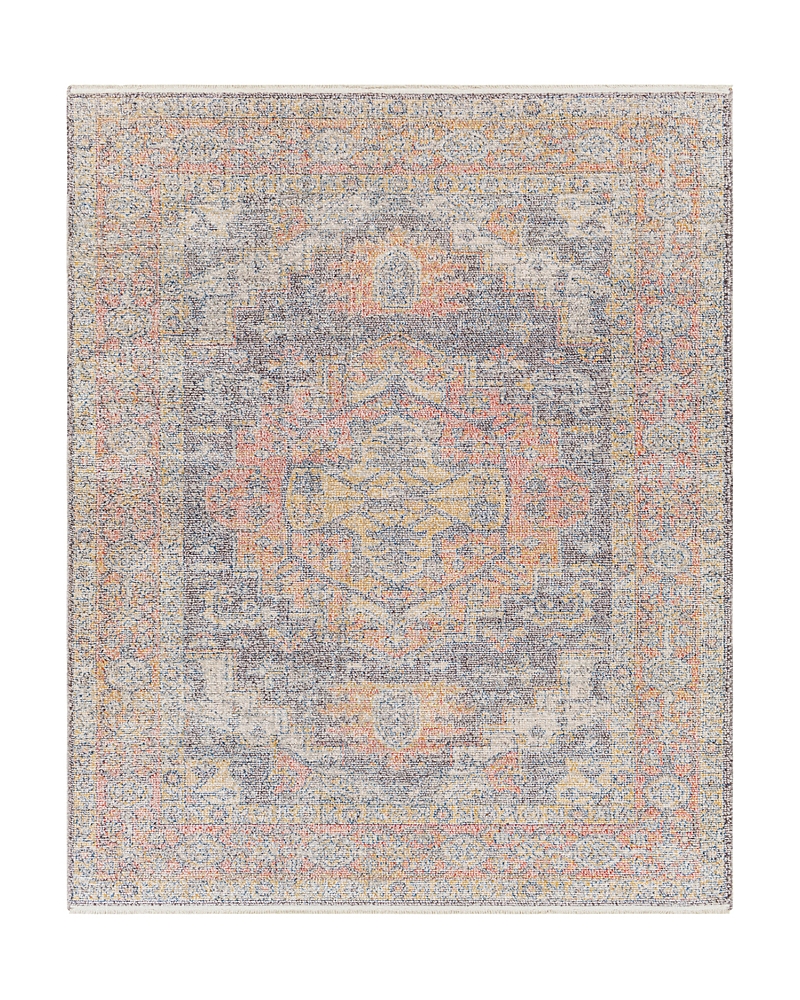 Surya Subtle Sub-2320 Area Rug, 6'7 X 9' In Navy Rose